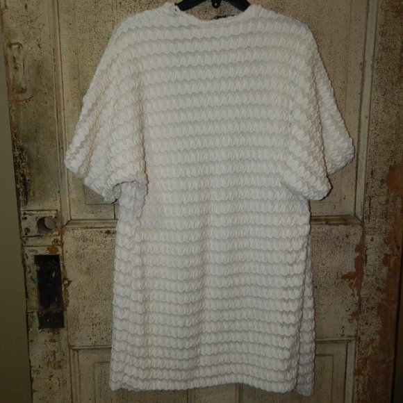 Forever 21 Lined Open Front Lace Cardigan Size L (NN-3) - Picture 4 of 4